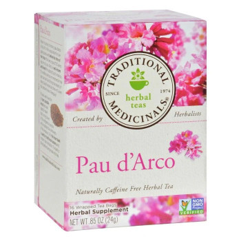 Traditional Medicinals Organic Naturally Caffaine Free Herbal Tea 24 g