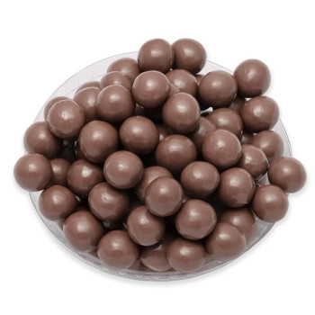 Confiserie Adam Organic Puffed Cereal Balls In Milk Chocolate 100g