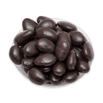 Confiserie Adam Organic Caramelized Almonds Coated With Dark Chocolate, 100g