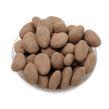 Confiserie Adam Organic Roasted Almonds Coated With Chocolate And Dusted With Cocoa Powder, 100g