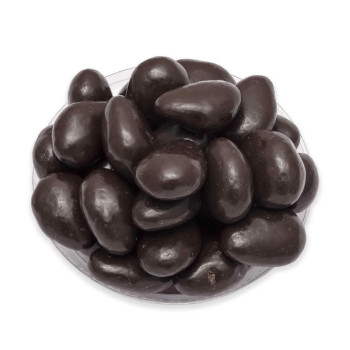 Confiserie Adam Organic Roasted Almonds Coated In Dark Chocolate, 100g
