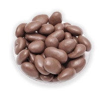 Confiserie Adam Organic Roasted Almonds Coated In Milk Chocolate