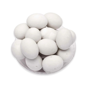 Confiserie Adam Organic Milk Chocolate Eggs Filled With Praline, In Sugar Shell, 100g
