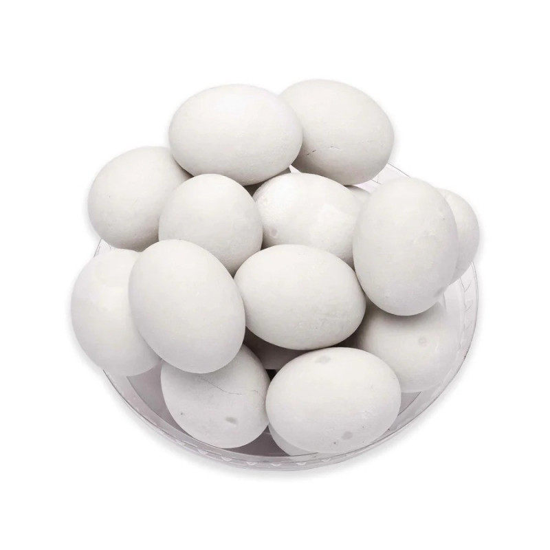 Confiserie Adam Organic Milk Chocolate Eggs Filled With Praline, In Sugar Shell, 100g