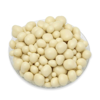 Confiserie Adam Organic Candied Lemon Bites Coated In Lemon Flavored White Chocolate, 100g
