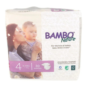 Bambo Nature Diapers Dream Number 4 For 7 To 18 kg