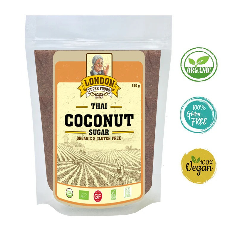 London Super Foods Organic Thai Coconut Sugar Gluten Free 350gm