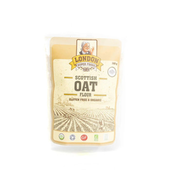 London Super Foods Organic Scottish Oat Flour, 300gm