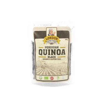 London Super Foods Organic Peruvian Black Quinoa, 350g