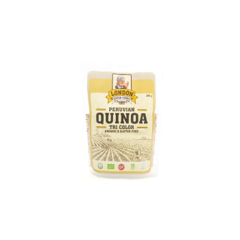 London Super Foods Organic Peruvian Tricolor Quinoa 350g