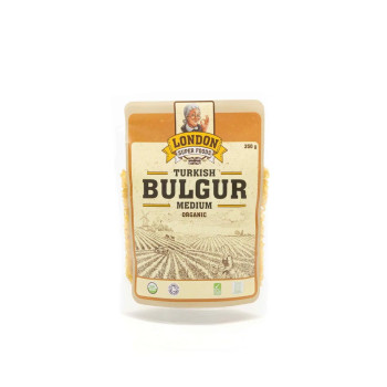 London Super Foods Organic Turkish Bulgar Medium, 350Gm