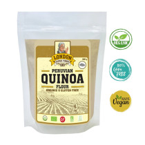 London Super Foods Organic Peruvian Quinoa Flour, 300g