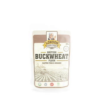 London Super Foods British Organic Buckwheat Flour 300g