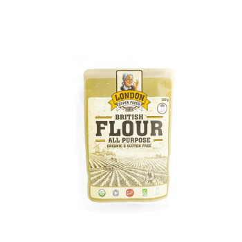 London Super Foods British Organic All Purpose Flour, 300g