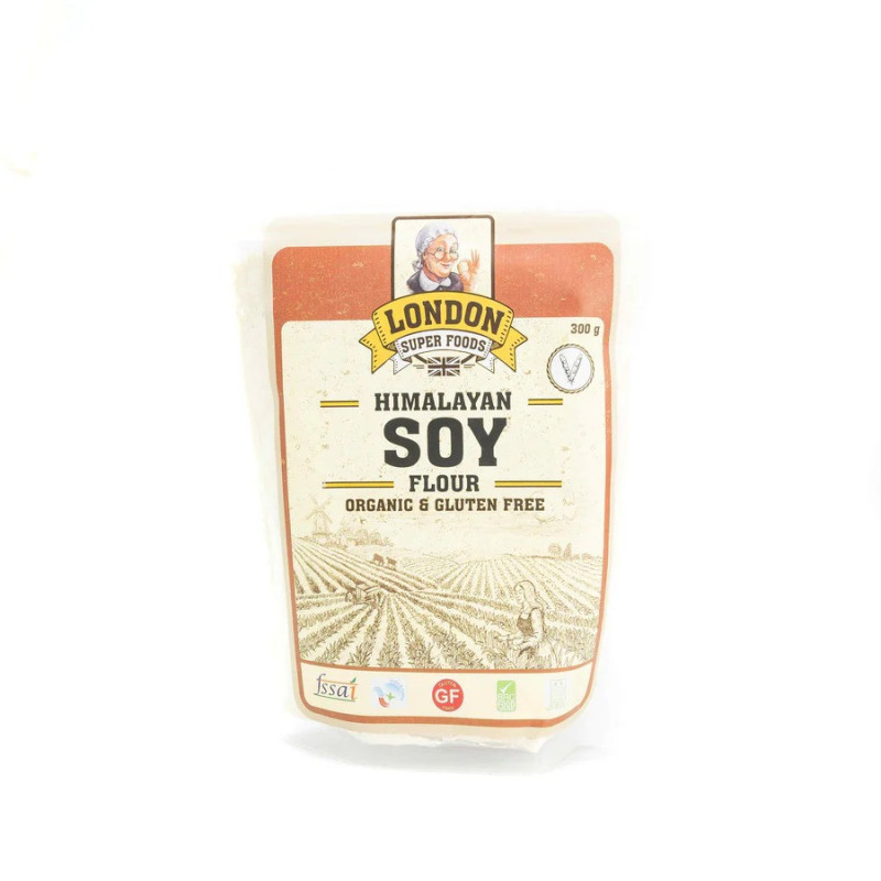 London Super Foods Himalayan Organic Soy Flour 300g