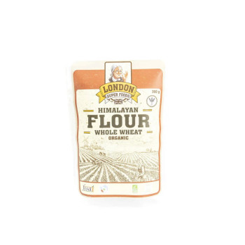 London Super Foods Himalayan Organic Whole Wheat Flour, 300g