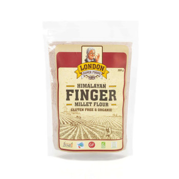 London Super Foods Himalayan Organic Finger Millet Flour, 350g