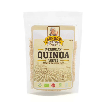 London Super Foods Peruvian Organic White Quinoa, 350g