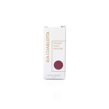 Kia Charlotta Vegan Nail Polish Up All Night, 5ml