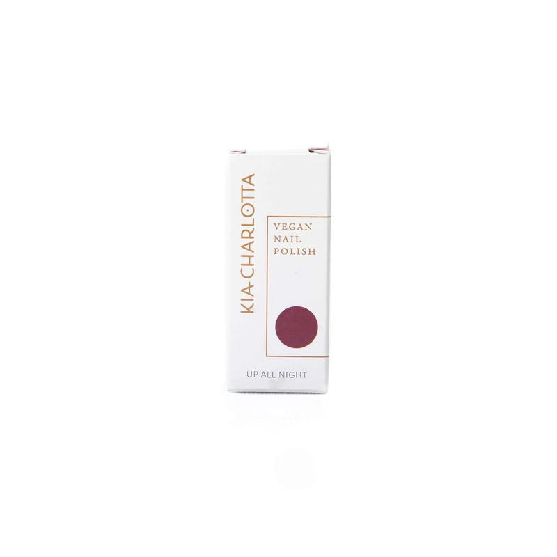 Kia Charlotta Vegan Nail Polish Up All Night, 5ml