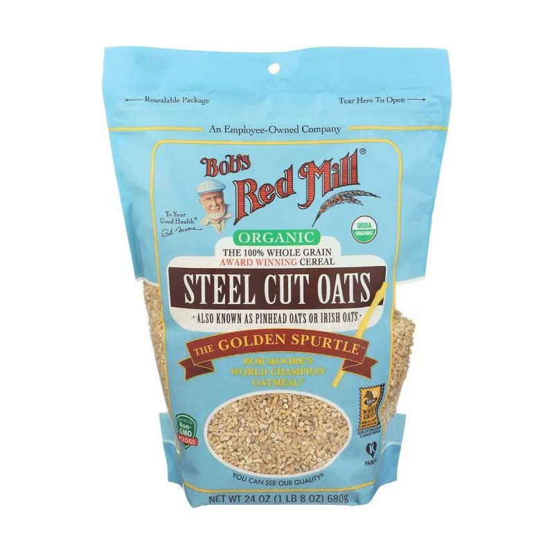 Bobs Red Mill Steel Cut Oats, 680g