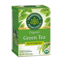 Traditional Medicinals Organic Green Tea Peppermint 24g
