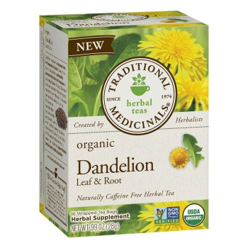 Traditional Medicinals Organic Dandelion Leaf Root Tea 28g