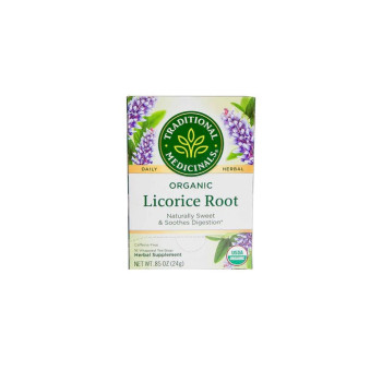 Traditional Medicinals Licorice Root Herbal Tea 24g