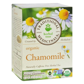 Traditional Medicinals Organic Chamomile Herbal Tea, 20.8g