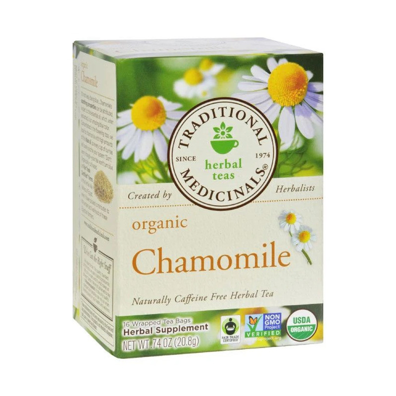 Traditional Medicinals Organic Chamomile Herbal Tea, 20.8g
