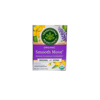 Traditional Medicinals Organic Senna Smooth Move Herbal Tea, 32g
