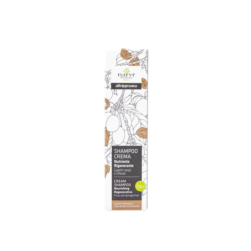 Natyr Organic Cream Shampoo Nourishing Regenerative 200g