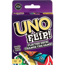 Uno Flip Card Game, Double Sided Cards And Special Flip For Parties