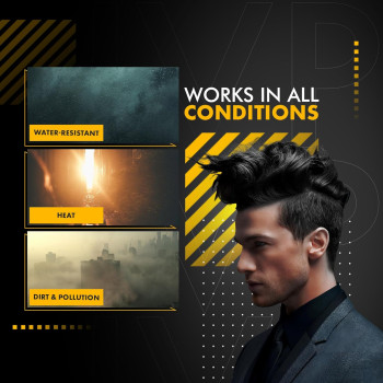 UrbanGabru Hair Volumizing Powder Wax Strong Hold, Matte Finish, 24 Hrs Hold Natural And Safe Hair Styling Powder