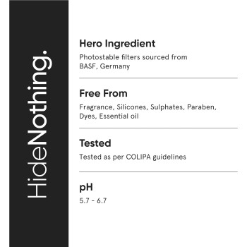 Minimalist Multi Vitamin SPF 50 Plus PA Sunscreen For Complete Sun Protection Oxybenzone And OMC Free, For Men and Women, 50g