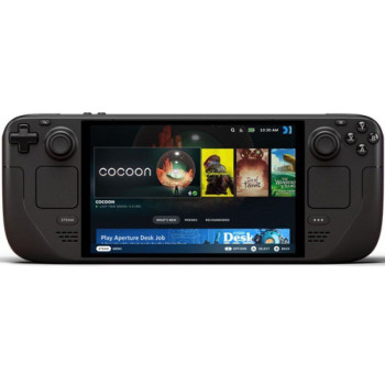 Valve Steam Deck OLED Handheld Gaming Console, 1TB SSD, 7.4 HDR OLED 90Hz Display, 6 nm AMD APU, Zen 2 4c 8t5 3.5GHz, Analog Sticks, HD Haptics, WiFi 6E, BT v5.3, USB Type C, Black