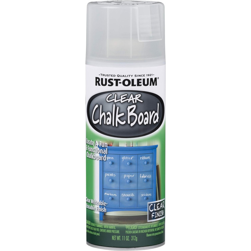 Rust Oleum Chalkboard Writeable Erasable Spray Paint 312g