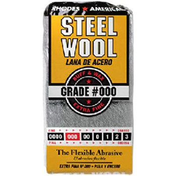 Homax High Quality Steel Wool With Metal Strands, 12 Pack