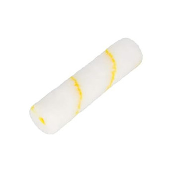 Roll Roy 4 Inch Radiator Refill Perlon Roller With Yellow Stripe