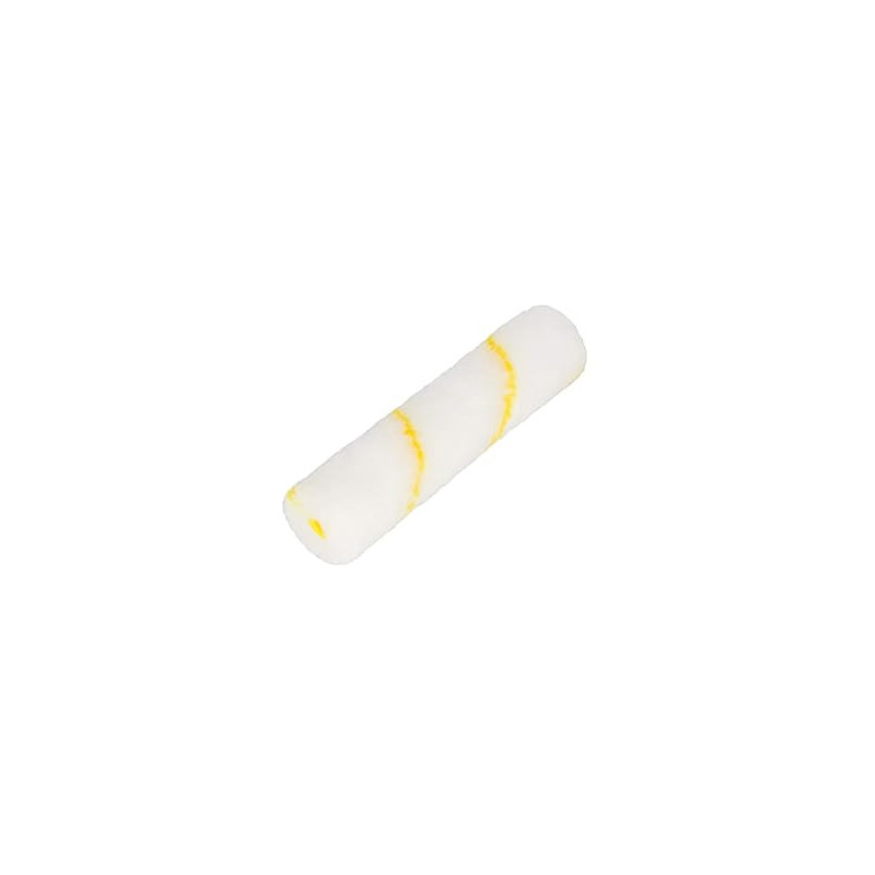 Roll Roy 4 Inch Radiator Refill Perlon Roller With Yellow Stripe