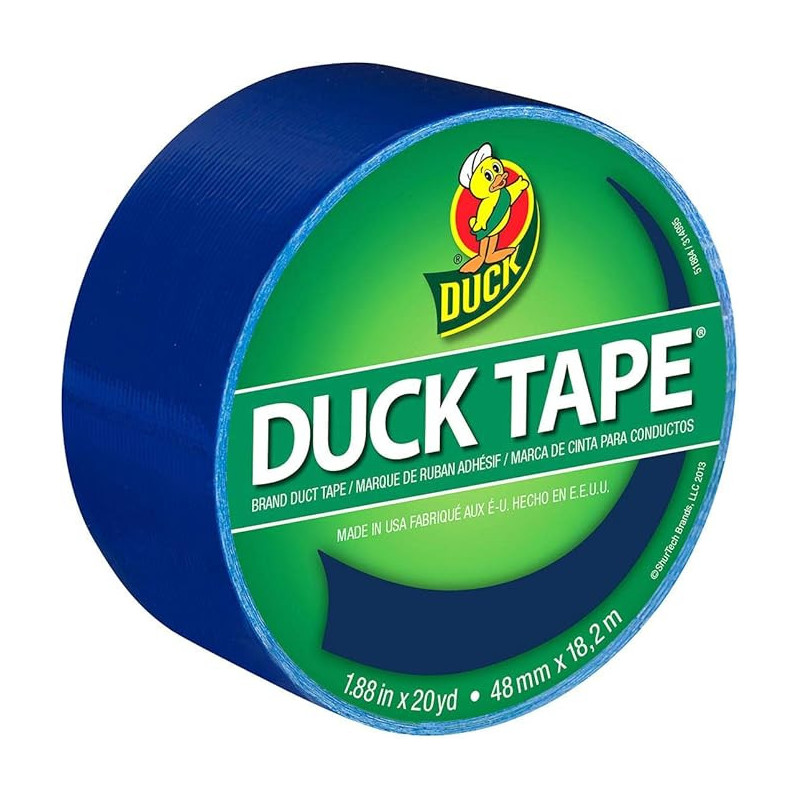 Shurtech Duck 1.88 Inch Duct Tape, Navy Blue
