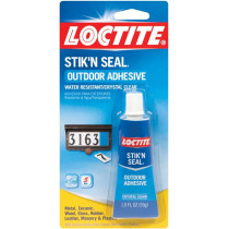 Loctite Stik N Seal Crystal Clear Outdoor Adhesive, 59g