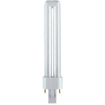 Osram 2 Pin Dulux D Daylight 9W CFL Bulb With Bright Daylight Light