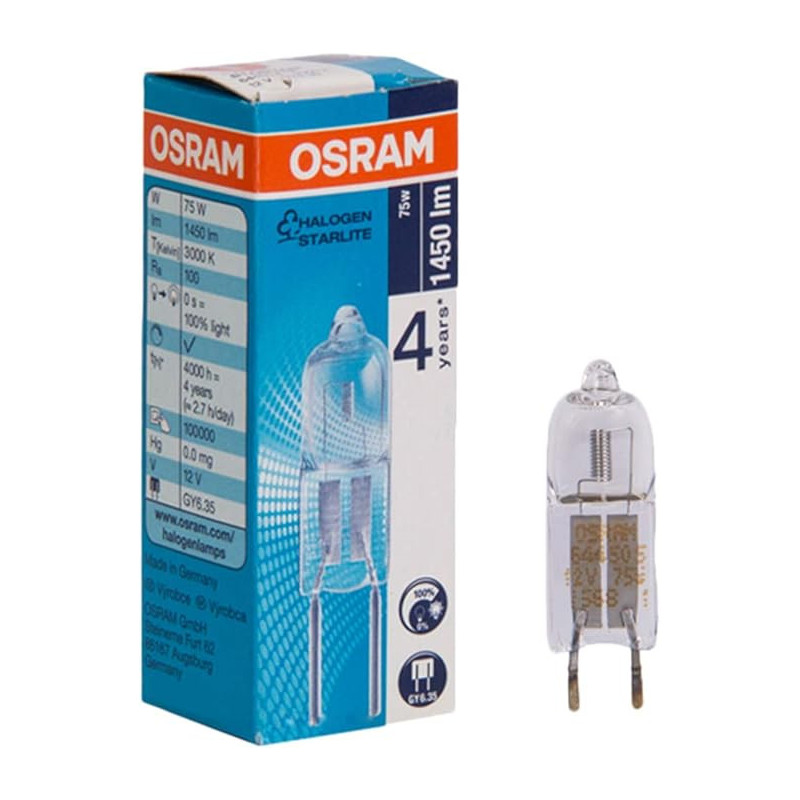 Osram 90 Watts Capsule Halogen Bulb