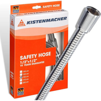Kistenmacher Flexible Shower Hose With Stainless Steel, 150cm