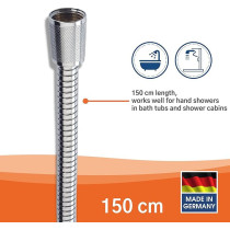 Kistenmacher Flexible Shower Hose With Stainless Steel, 150cm