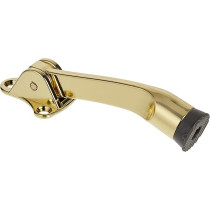 National Hardware Brass Kick Down Door Stopper