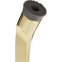 National Hardware Brass Kick Down Door Stopper