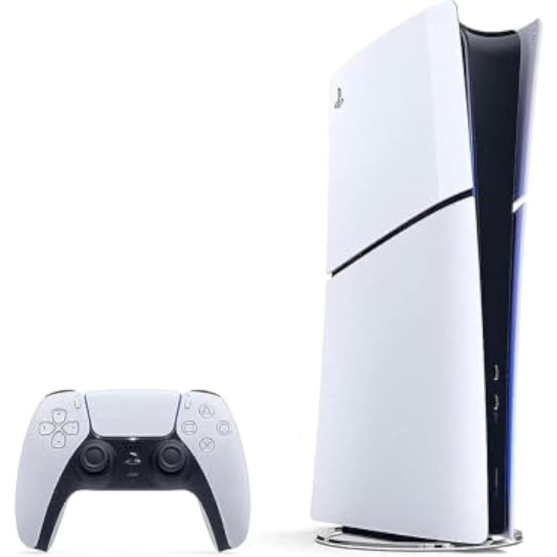 Sony PlayStation 5 Slim Digital Edition Dual Sense Wireless Controller 1 TB, 2023, International Version