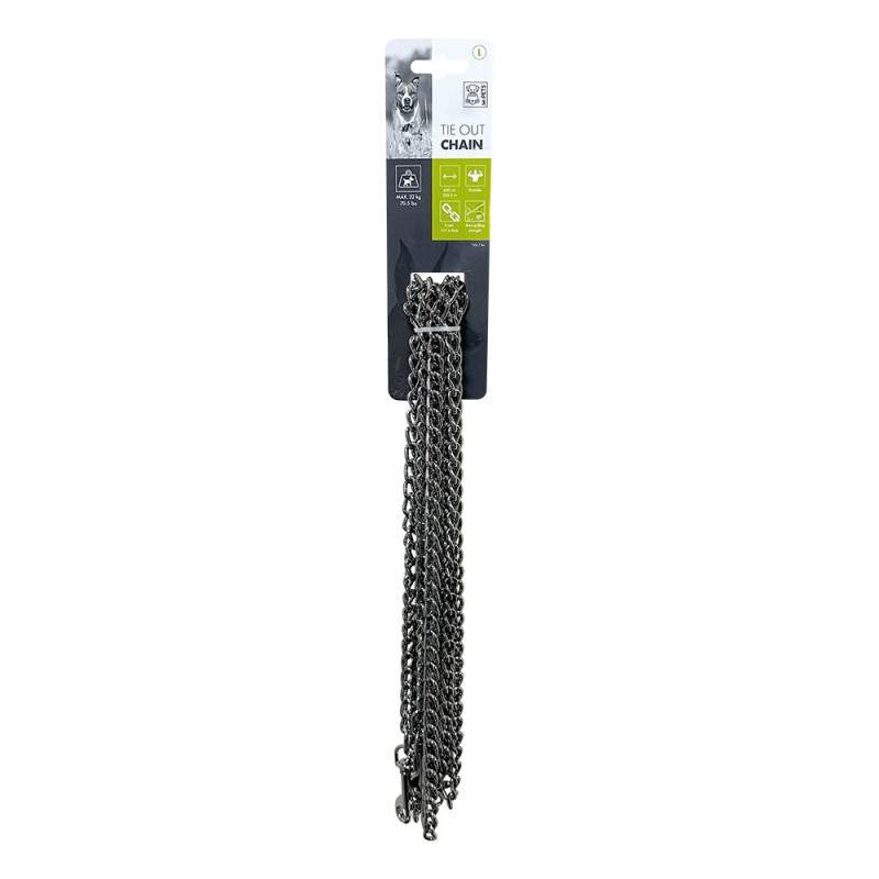 M-Pets 3 Mm Thickness Tie Out Chain Large (600 Cm)